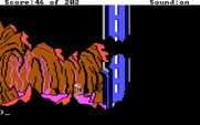 Space Quest: Chapter I - The Sarien Encounter for IBM PC/Compatibles - Starting exploration of a cave I found...