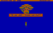 Space Quest: Chapter I - The Sarien Encounter for IBM PC/Compatibles - What is this guy saying?!