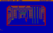 Space Quest: Chapter I - The Sarien Encounter for IBM PC/Compatibles - Roger is disguised as a Sarien...