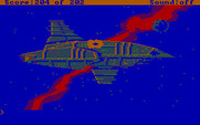Space Quest: Chapter I - The Sarien Encounter for IBM PC/Compatibles - The Deltaur explodes...