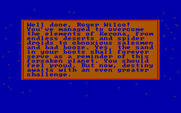 Space Quest: Chapter I - The Sarien Encounter for IBM PC/Compatibles - Successfully escaped Kerona!