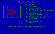 Space Quest: Chapter I - The Sarien Encounter for IBM PC/Compatibles - Looks like I'm being navigated to the planet Kerona...