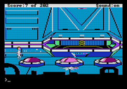 Space Quest: Chapter I - The Sarien Encounter for Apple II - Looks like I found a control room of some sorts...