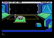 Space Quest: Chapter I - The Sarien Encounter for Apple II - An escape pod! Just what I needed.