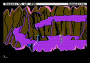 Space Quest: Chapter I - The Sarien Encounter for Apple II - I'll need to find a way past those laser beams...