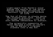 Space Quest: Chapter I - The Sarien Encounter for Apple II - The story so far.