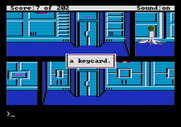 Space Quest: Chapter I - The Sarien Encounter for Apple II - I found...a keycard!