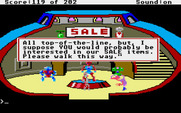 Space Quest: Chapter I - The Sarien Encounter for Atari ST - Hmm, I may need a sale item...