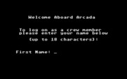 Space Quest: Chapter I - The Sarien Encounter for Atari ST - Welcome aboard Arcada!