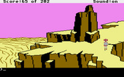 Space Quest: Chapter I - The Sarien Encounter for Atari ST - Following the long path back to the cave...