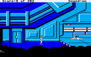 Space Quest: Chapter I - The Sarien Encounter for Atari ST - Looking for a way out of here.