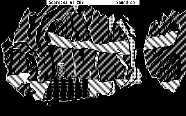 Space Quest: Chapter I - The Sarien Encounter Atari ST Screenshot: Don't get caught by these tentacles!