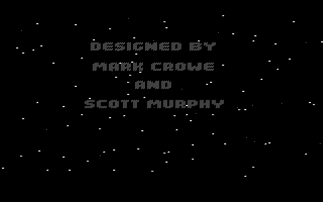 Space Quest: Chapter I - The Sarien Encounter Atari ST Screenshot: One of the credits screens.