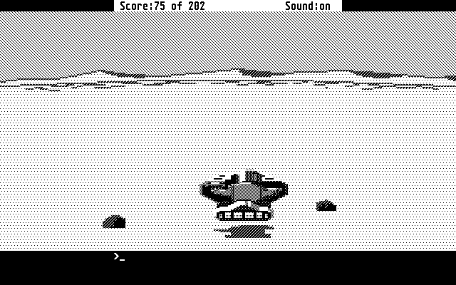 Space Quest: Chapter I - The Sarien Encounter Atari ST Screenshot: Time for an arcade sequence!