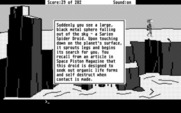 Space Quest: Chapter I - The Sarien Encounter for Atari ST - Now a Sarien Spider Droid is after me!