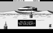 Space Quest: Chapter I - The Sarien Encounter for Atari ST - Taking off in my new ship...
