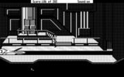 Space Quest: Chapter I - The Sarien Encounter for Atari ST - Time to get out of here!