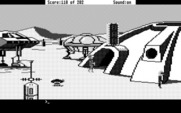 Space Quest: Chapter I - The Sarien Encounter for Atari ST - Arrived at Ulence Flats!