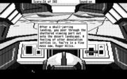 Space Quest: Chapter I - The Sarien Encounter for Atari ST - A crash landing!