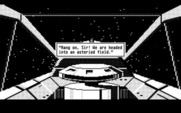 Space Quest: Chapter I - The Sarien Encounter for Atari ST - Uh oh, asteroids!
