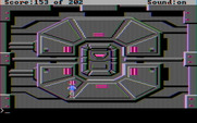 Space Quest: Chapter I - The Sarien Encounter for IBM PC/Compatibles - Outside an airlock.