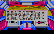 Space Quest: Chapter I - The Sarien Encounter for IBM PC/Compatibles - A crash landing!