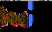Space Quest: Chapter I - The Sarien Encounter for IBM PC/Compatibles - Entering a cave...