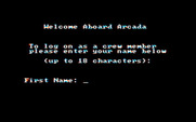 Space Quest: Chapter I - The Sarien Encounter for IBM PC/Compatibles - Welcome aboard Arcada!
