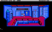 Space Quest: Chapter I - The Sarien Encounter for IBM PC/Compatibles - Acquired a fancy new space suit!