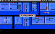 Space Quest: Chapter I - The Sarien Encounter for IBM PC/Compatibles - I found...a keycard!