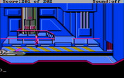 Space Quest: Chapter I - The Sarien Encounter for IBM PC/Compatibles - Ah, an escape pod (again)!