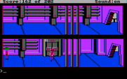 Space Quest: Chapter I - The Sarien Encounter for IBM PC/Compatibles - You'll find many guards and robots around the ship...don't get caught!