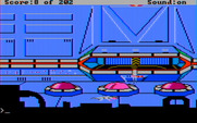 Space Quest: Chapter I - The Sarien Encounter for IBM PC/Compatibles - Looks like some sort of control room...