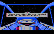 Space Quest: Chapter I - The Sarien Encounter for IBM PC/Compatibles - Asteroids ahead!