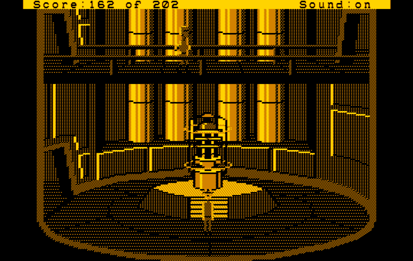 Space Quest: Chapter I - The Sarien Encounter IBM PC/Compatibles Screenshot: Found the star generator!