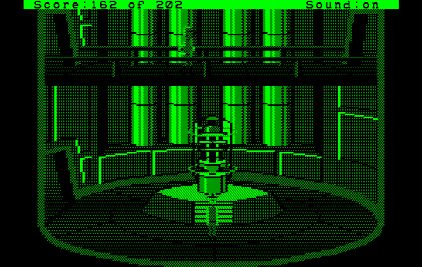 Space Quest: Chapter I - The Sarien Encounter IBM PC/Compatibles Screenshot: Found the star generator!