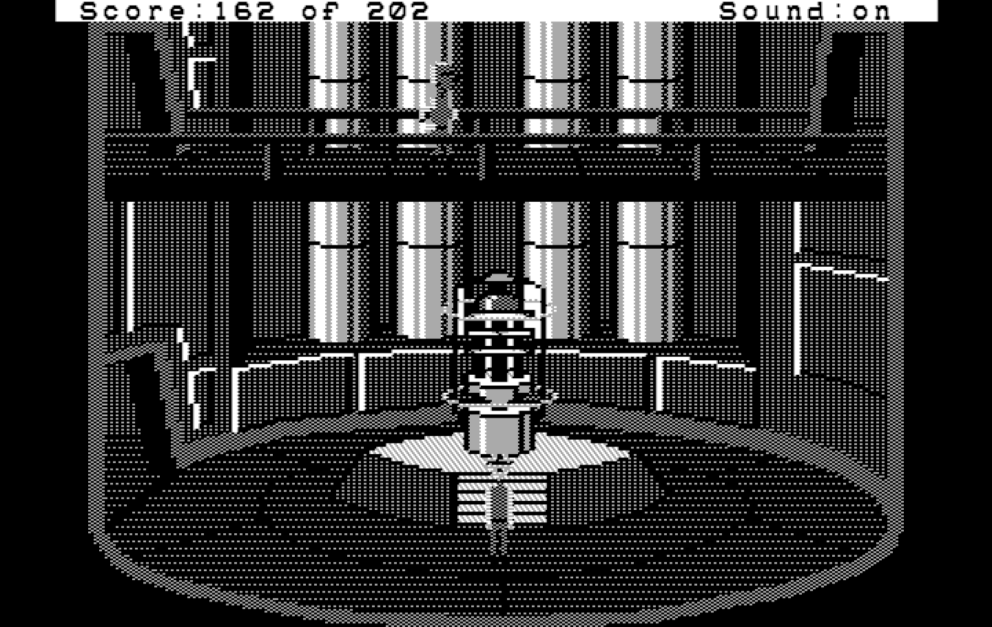 Space Quest: Chapter I - The Sarien Encounter IBM PC/Compatibles Screenshot: Found the star generator!