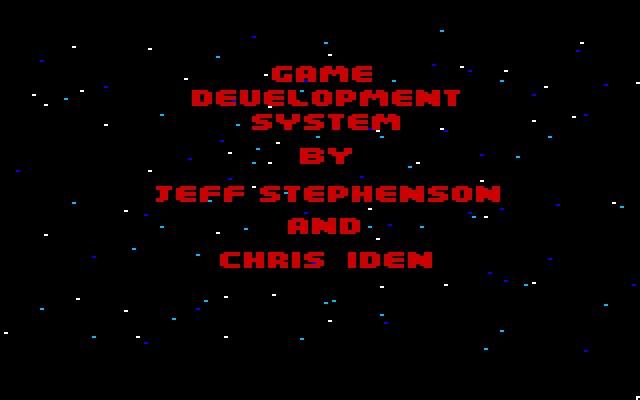 Space Quest: Chapter I - The Sarien Encounter Apple IIgs Screenshot: One of several credits screens.