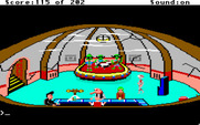 Space Quest: Chapter I - The Sarien Encounter for Apple IIgs - Inside the bar.