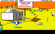 Space Quest: Chapter I - The Sarien Encounter for Apple IIgs - A used spacecraft could help out...r