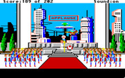 Space Quest: Chapter I - The Sarien Encounter for Apple IIgs - Mission success!