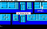 Space Quest: Chapter I - The Sarien Encounter for Apple IIgs - I found...a keycard!