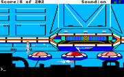 Space Quest: Chapter I - The Sarien Encounter for Amiga - Looks like I found the control room...