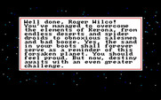 Space Quest: Chapter I - The Sarien Encounter for Amiga - I escaped Kerona!