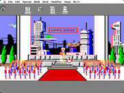 Space Quest: Chapter I - The Sarien Encounter for Macintosh - Mission success! Applause!