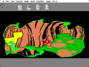 Space Quest: Chapter I - The Sarien Encounter for Macintosh - Lookout, here comes Orat!