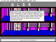 Space Quest: Chapter I - The Sarien Encounter for Macintosh - Oops,  I blew my cover...