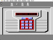 Space Quest: Chapter I - The Sarien Encounter for Macintosh - Detonation cycle begins!