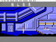 Space Quest: Chapter I - The Sarien Encounter for Macintosh - Searching for a way out of here...