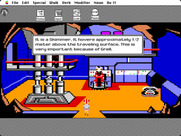 Space Quest: Chapter I - The Sarien Encounter for Macintosh - Acquired a sand skimmer.